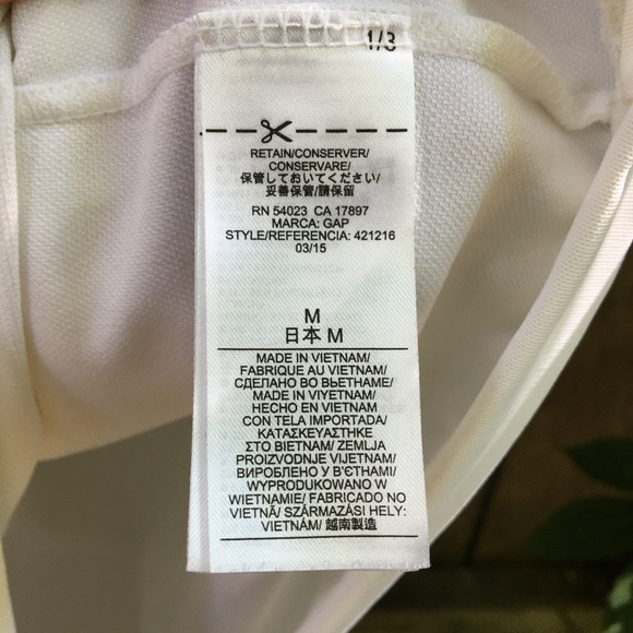 Gapfit White Tennis Dress - Picture 3 of 4